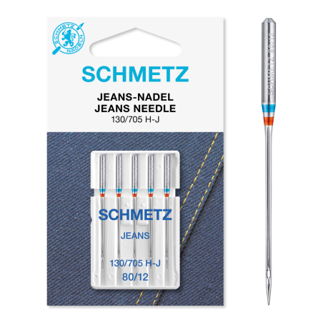 Le modèle de Aiguilles Jeans Schmetz  -  130/705 H-J