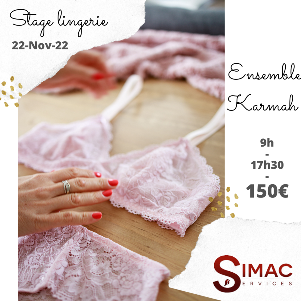 Atelier lingerie du 22/11/2022 à SIMAC Services